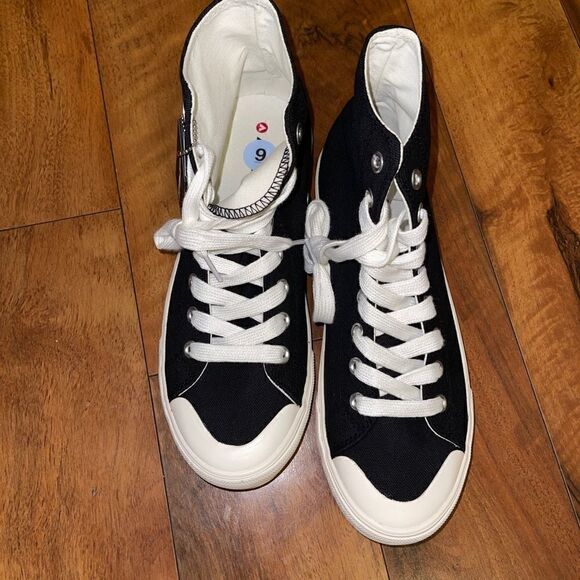 AirWalk Hightop shoes black/white size 9 -new - Picture 14 of 14